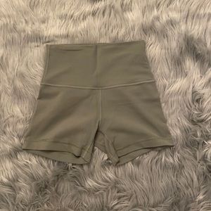 Lululemon 4” Align Shorts - Grey Sage
